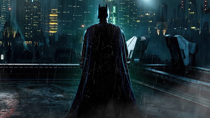 Batman in Gotham City 4K