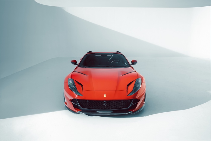 Ferrari 812 Superfast in a studio