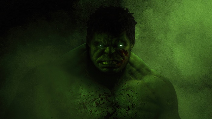 Hulk artwork 4K