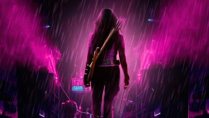 Hawkeye from Marvel poster 4K