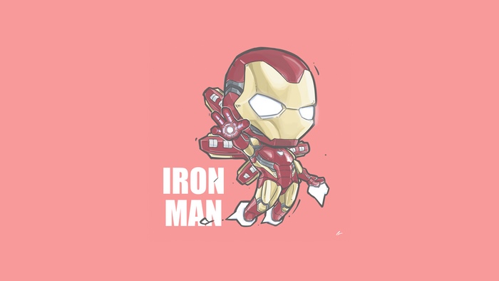 Chibi Iron Man Artwork