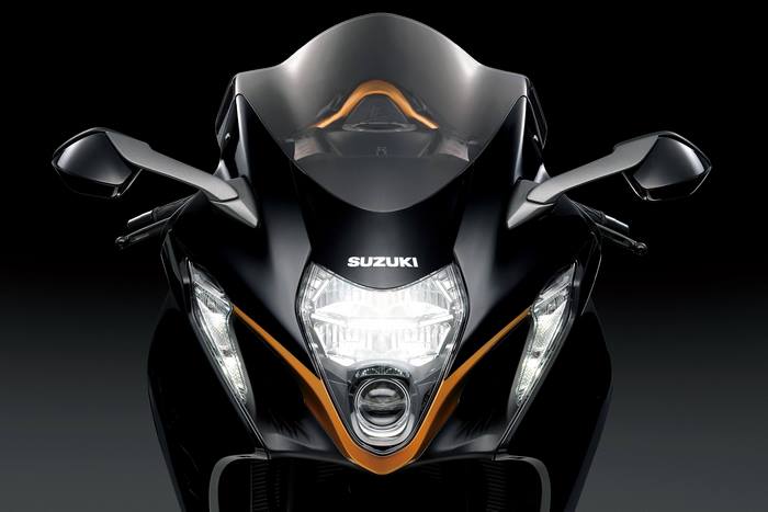Suzuki Hayabusa motorcycle front view