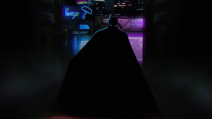 Batman in Gotham City
