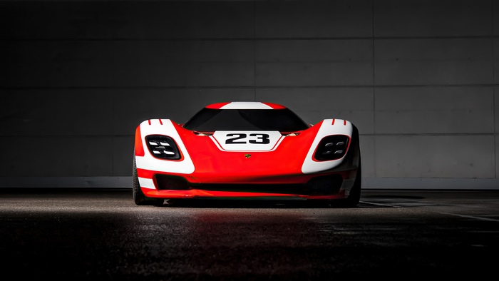 Porsche 917 race car with number 23