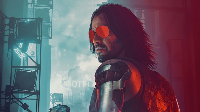 Johnny Silverhand from Cyberpunk 2077