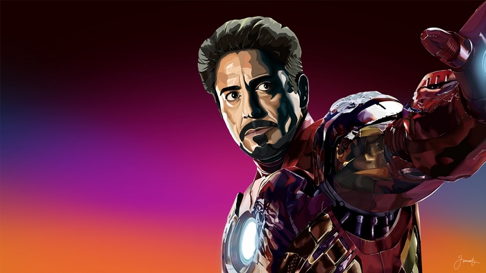 Iron Man artwork 4K