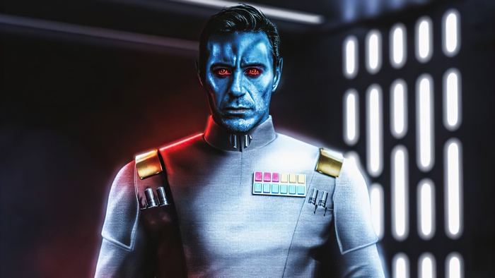 Grand Admiral Thrawn from Star Wars