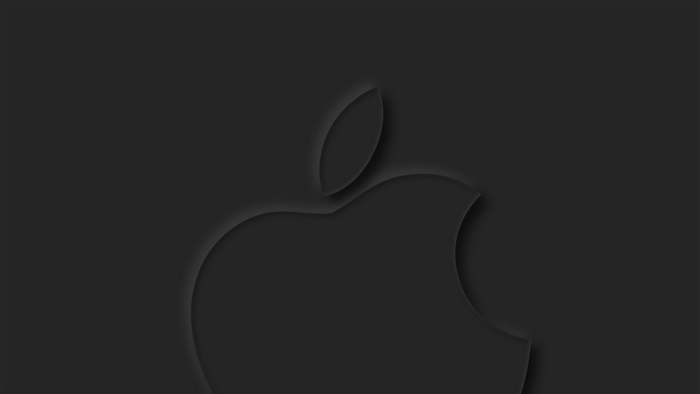 Apple logo 4K