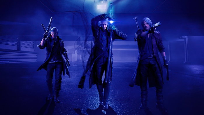 Devil May Cry 5 Characters in Action