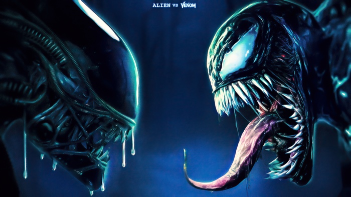 Alien vs. Venom 4K Artwork