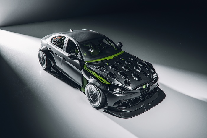 Alfa Romeo Giulia widebody custom car