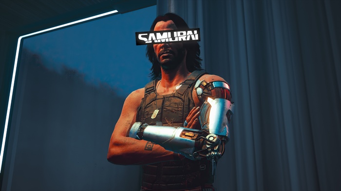 Johnny Silverhand from Cyberpunk 2077