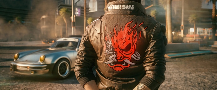 Cyberpunk 2077 Samurai Jacket and Car