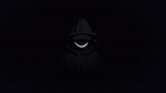 Dark Minimalist Hoodie Artwork in