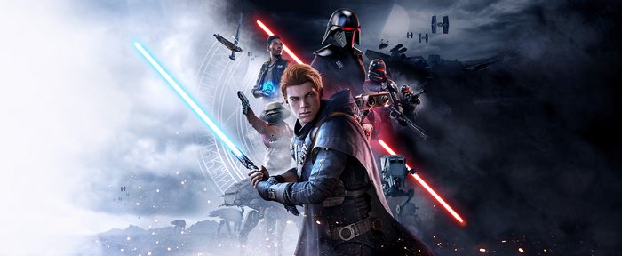 Cal Kestis and allies from Star Wars Jedi: Fallen Order