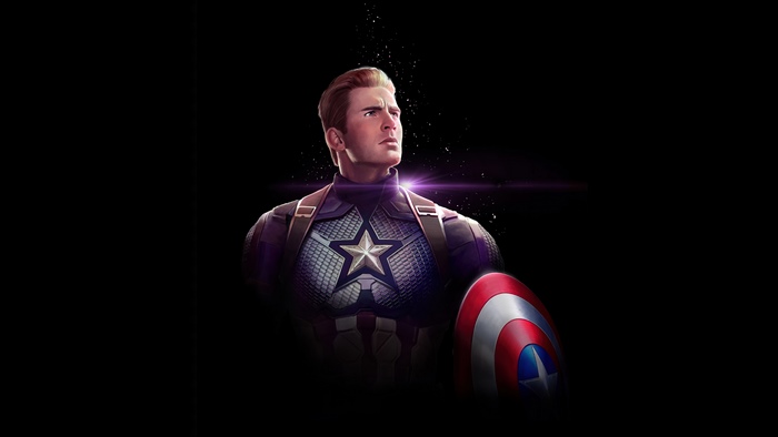 Captain America from Marvel artwork