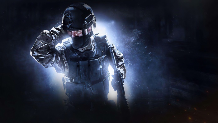 Soldier in tactical gear from Counter-Strike 4K
