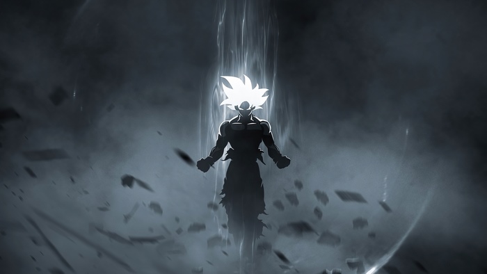 Goku from Dragon Ball in Super Saiyan form