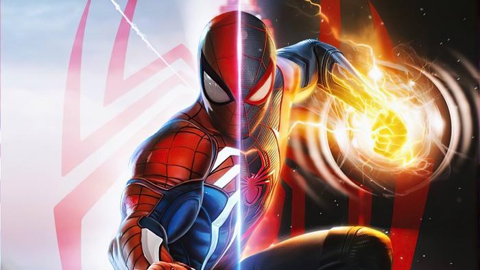 Spider-Man Miles Morales and Peter Parker from Marvel's Spider-Man 4K