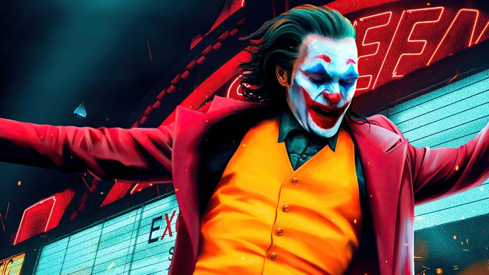 Joker from DC Comics Digital Art in 4K