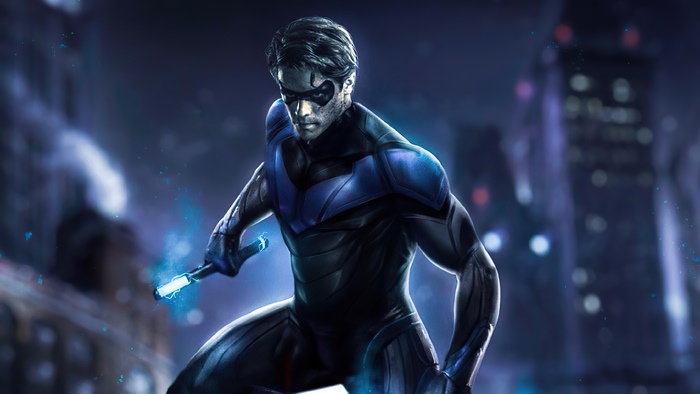 Nightwing from DC Comics artwork