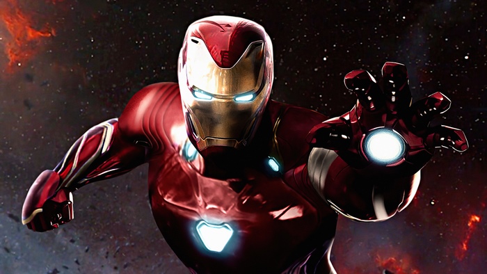 Iron Man in Space 4K