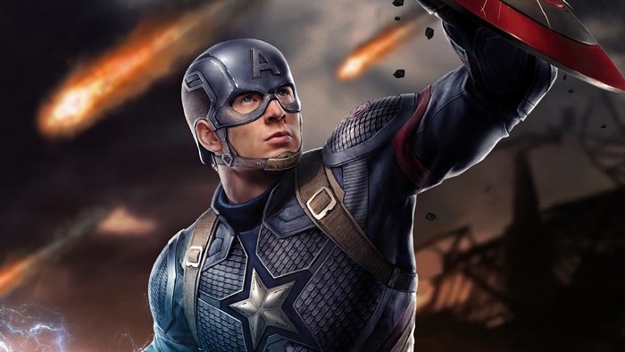 Captain America from Marvel artwork