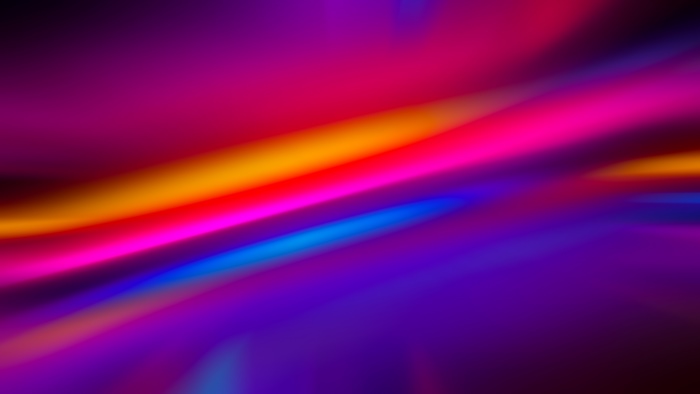 Abstract digital art with colorful light streaks