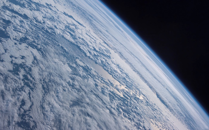Earth's atmosphere from space