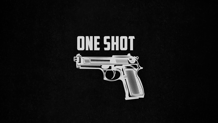 One Shot gun artwork