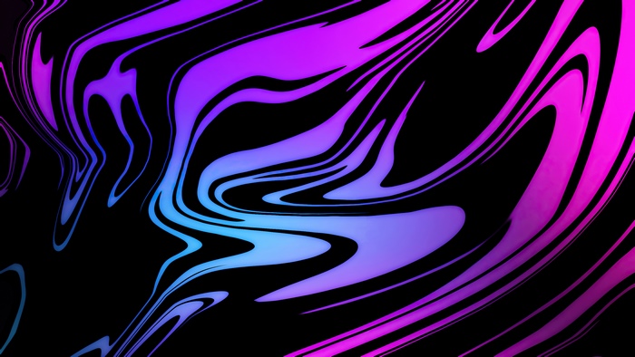 Abstract digital art with purple and blue swirls