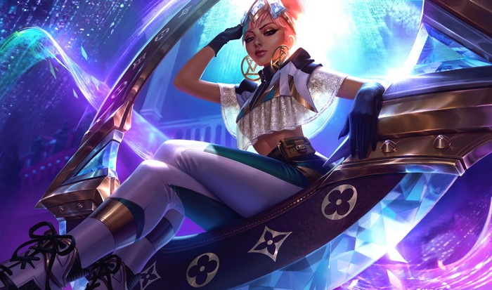 K/DA All Out Seraphine from League of Legends 4K