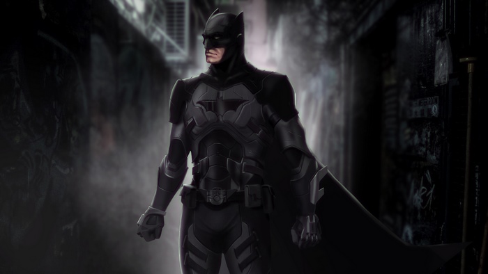 Batman artwork 4K