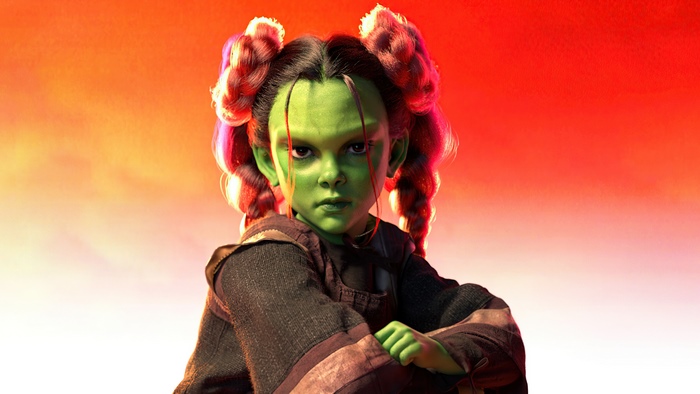 Gamora from Guardians of the Galaxy 4K