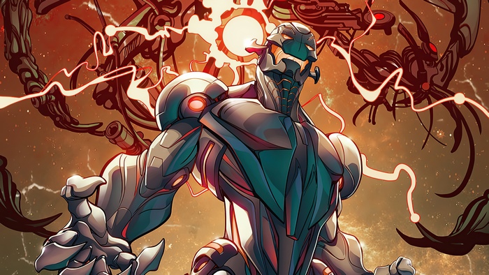 Ultron from Marvel Comics art