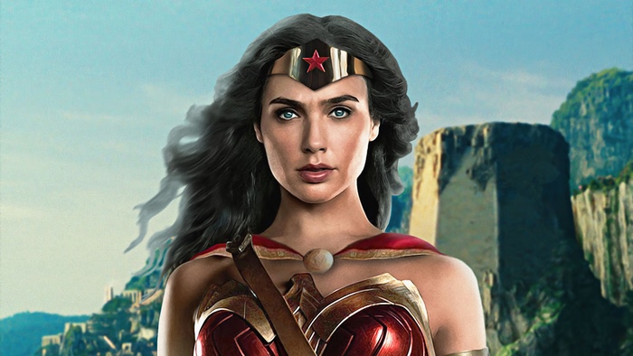 Wonder Woman artwork 4K