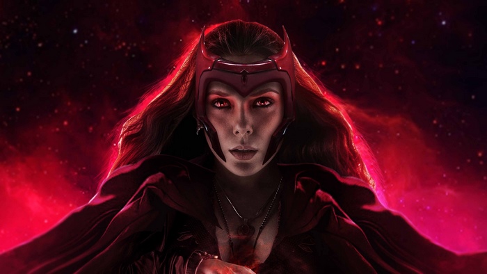 Scarlet Witch from Marvel Digital Art
