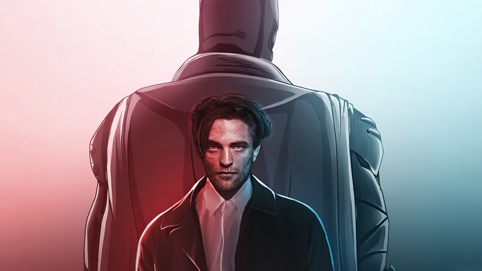 Robert Pattinson as Batman from The Batman 4K