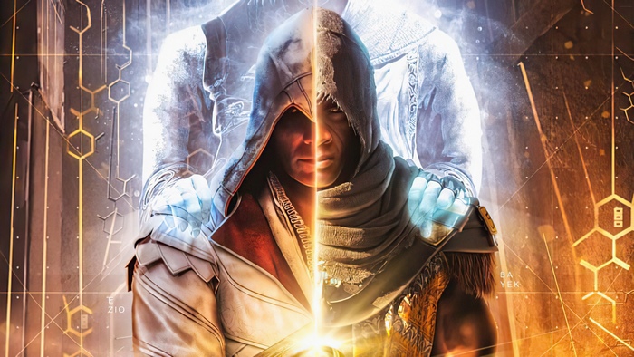 Bayek and Ezio from Assassin's Creed 4K