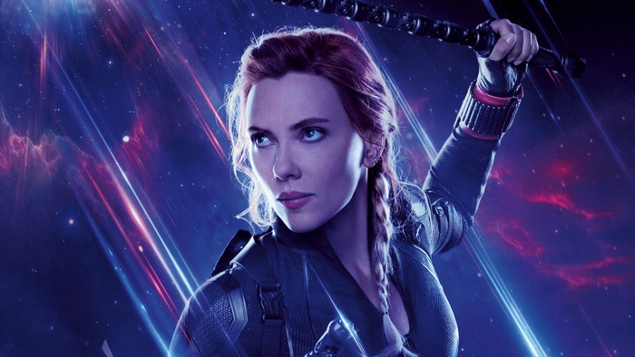 Black Widow from Avengers Endgame 4K