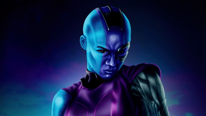 Nebula from Guardians of the Galaxy 4K