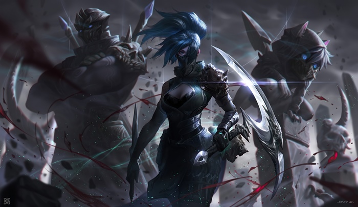 Akali from League of Legends