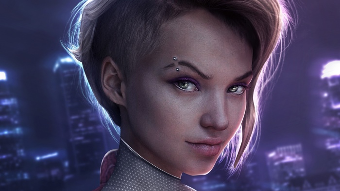Gwen Stacy artwork 4K