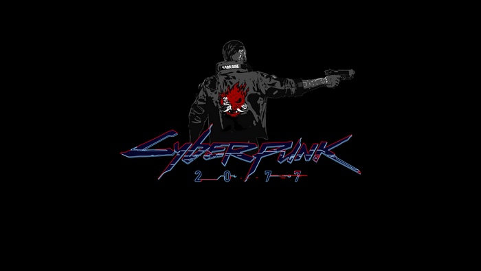 Cyberpunk 2077 Samurai Logo Minimalist Artwork