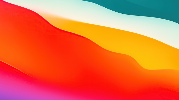 Big Sur Abstract Colorful Waves