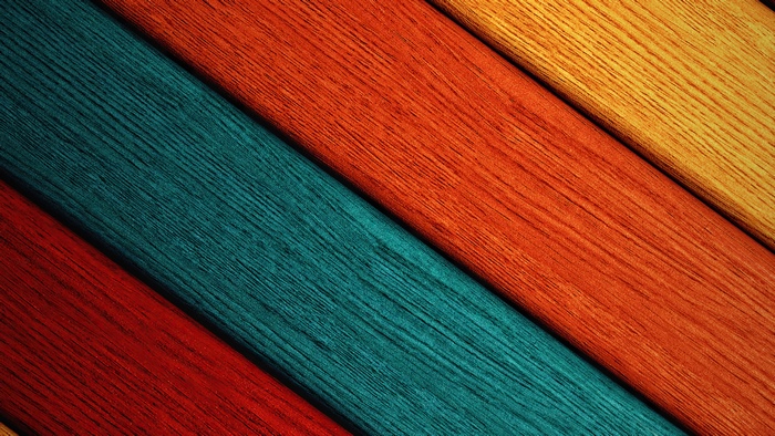 Abstract colorful wood grain pattern 4K