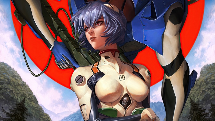 Rei Ayanami from Neon Genesis Evangelion