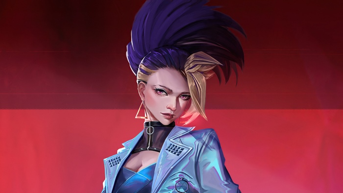 Akali from League of Legends KDA 4K