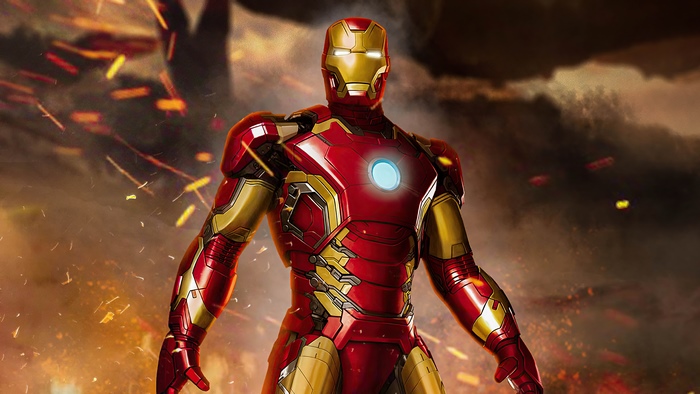 Iron Man Artwork 4K