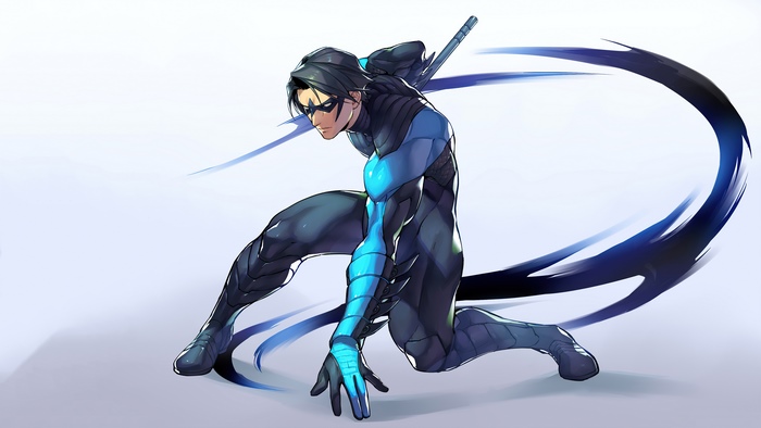 Nightwing from DC Comics artwork